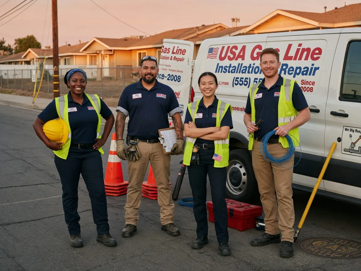 Gas Line Installation company in Pickstown, SD
